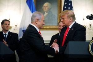 Trump reconoce la soberanía de Israel sobre los Altos del Golán