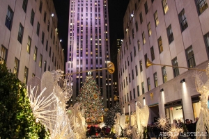 Encendido del árbol de Rockefeller y Bryant Park (2019)