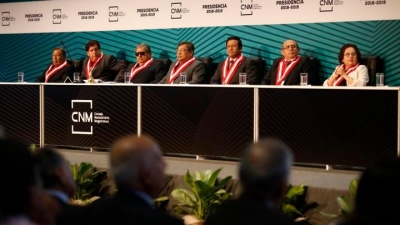Pleno del Consejo Nacional de la Magistratura ponen sus cargos a dispoción