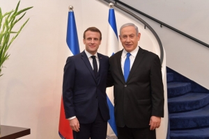 Macron reafirma en Jerusalén su compromiso contra el antisemitismo